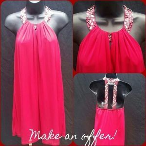 *Reduced* Beautiful Red Jeweled Dress
